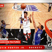 Kevin Porter Jr. 2021 2022 Panini Donruss Franchise Features Series Mint Card #24