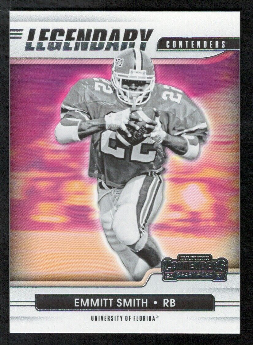 Emmitt Smith 2021 Panini Contenders Draft Picks Legendary Contenders Series Mint Card #19