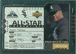 Frank Thomas 1998 Upper Deck All-Star Credentials Series Mint Card #AS30