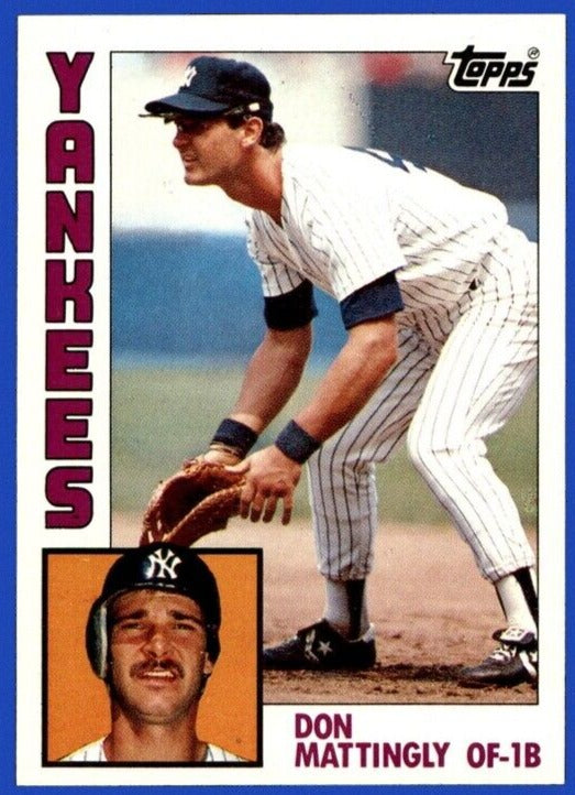 1984 Topps Baseball #8 Don Mattingly Rookie Card