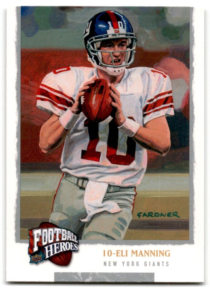 Eli Manning 2008 Upper Deck Football Heroes Series Mint Card #41