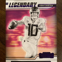 Justin Herbert  2021 Panini Contenders Draft Picks Legendary Contenders PURPLE Series Mint Card #9