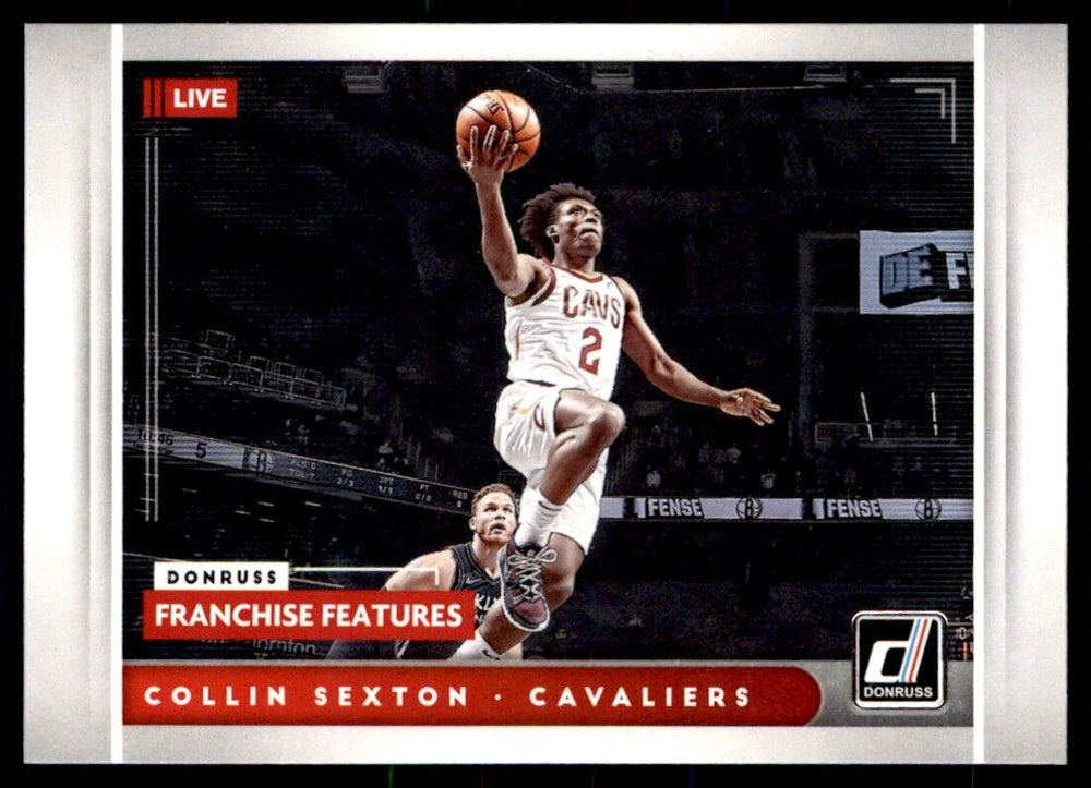 Collin Sexton 2021 2022 Panini Donruss Franchise Features Series Mint Card #7