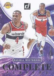 Russell Westbrook 2021 2022 Donruss Complete Players Series Mint Card #4