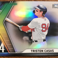 Triston Casas 2022 Bowman Chrome Top 100 Series Mint Card #BTP-24