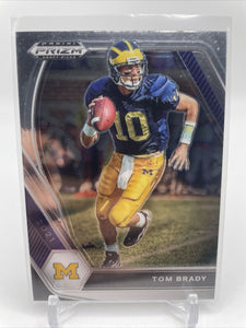 Tom Brady 2021 Panini Prizm Draft Picks Series Mint Card #6