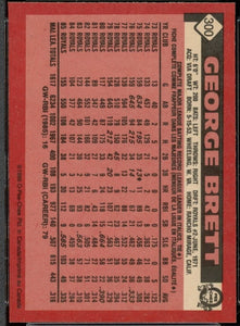George Brett 1986 O-PEE-CHEE Series Mint Card #300