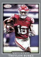 Treylon Burks 2022 Sage Artistry Silver Series Mint Rookie Card #86
