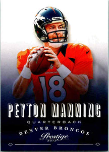 Peyton Manning 2013 Panini Prestige Series Mint Card #58