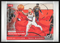 Damian Lillard 2021 2022 Panini Donruss Franchise Features Series Mint Card #14
