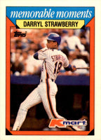 Darryl Strawberry 1988 Topps Kmart Memorable Moments Series Mint Card #29
