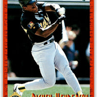 Rickey Henderson 1994 Score Rookie Traded Series Mint Card #RT13