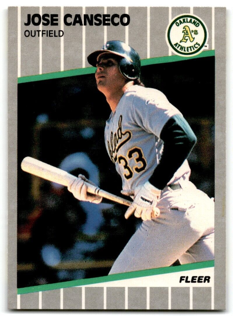 Jose Canseco 1989 Fleer Series Mint Card #5