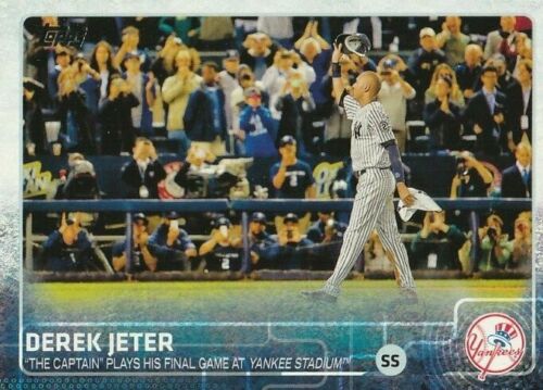 Derek Jeter 2015 Topps Series Mint Card #319