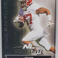 Jaylen Waddle 2021 Sage Premier Draft Next Level Series Mint ROOKIE Card #153