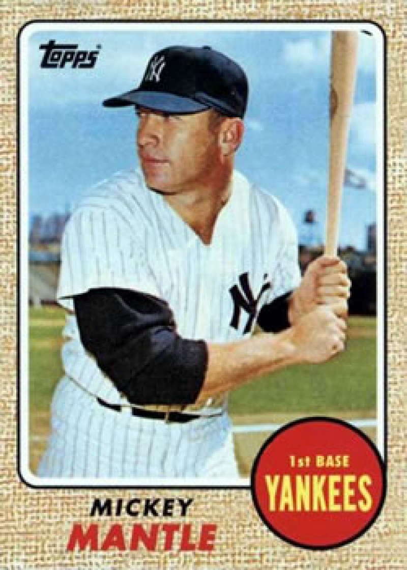 Mickey Mantle 2010 Topps Cards Your Mom Threw Out Series Mint Card  #CMT-17