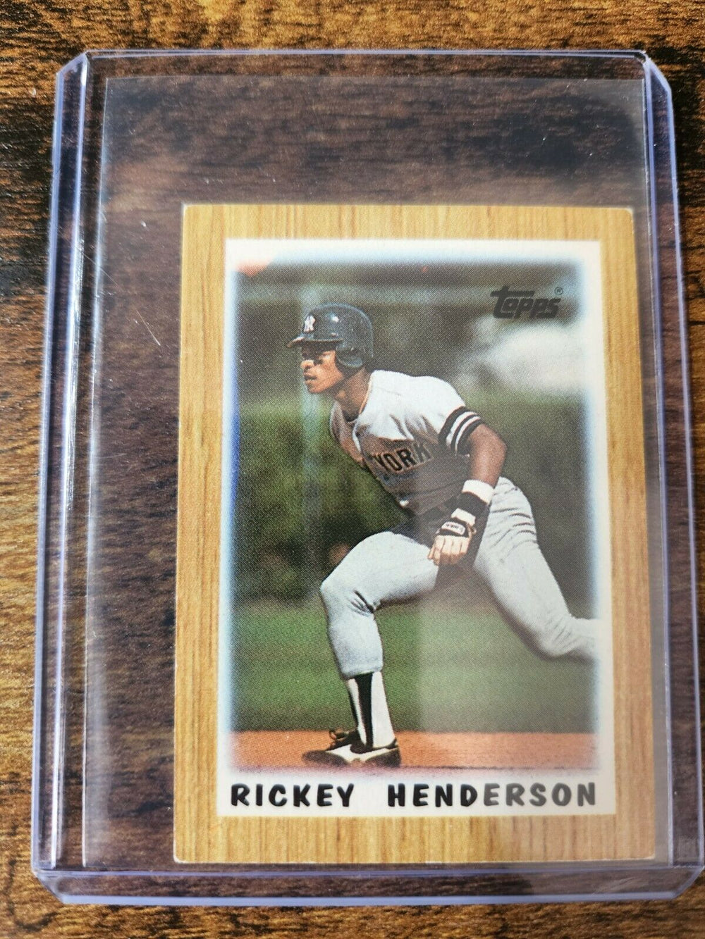 Rickey Henderson 1987 Topps Mini Series Mint Card #64