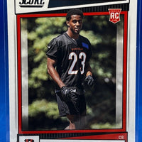 Daxton Hill 2022 Panini Score Series Mint Rookie Card #366