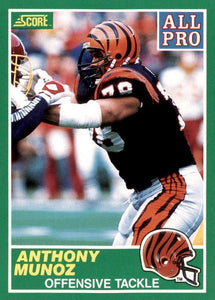 Anthony Munoz 1989 Score All Pro Series Mint Card #309