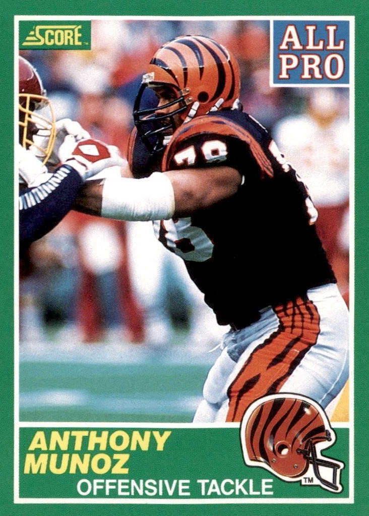 Anthony Munoz 1989 Score All Pro Series Mint Card #309