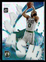 Jayson Tatum 2020 2021 Panini Donruss Optic Splash Series Mint Card #14
