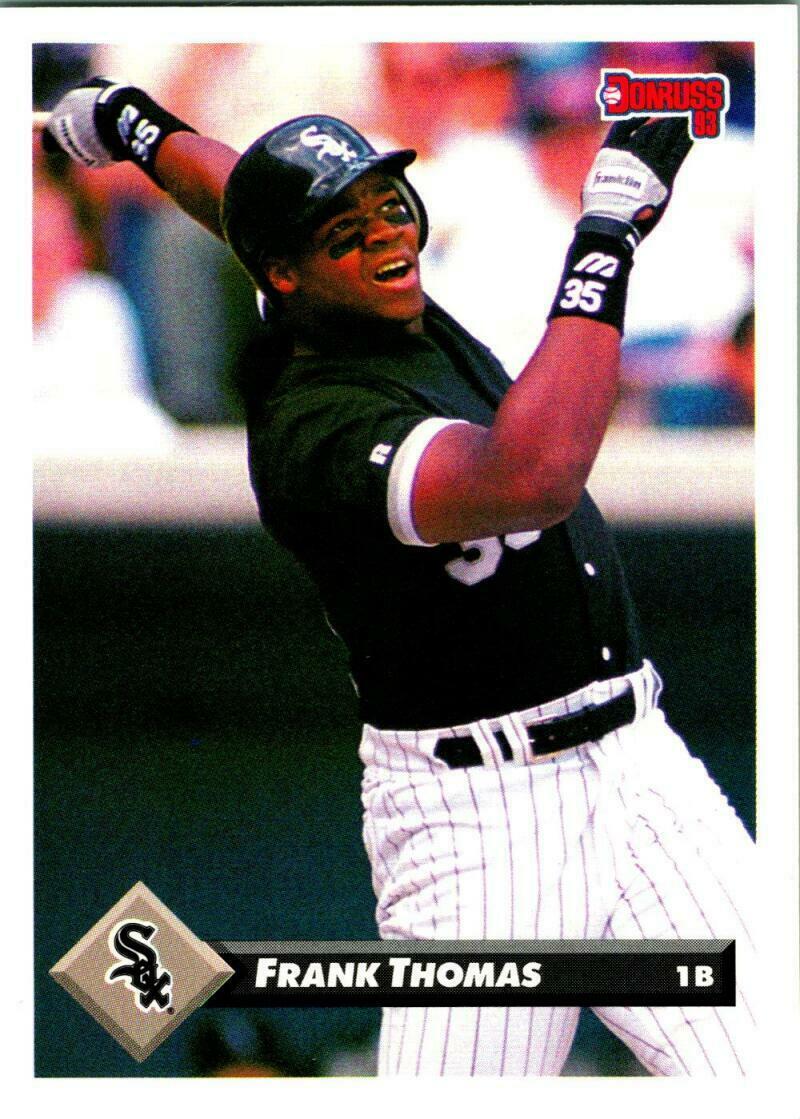 Frank Thomas 1993 Donruss Series Mint Card #7