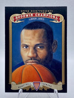 LeBron James 2012 Upper Deck Presents Goodwin Champions Series Mint Card #118
