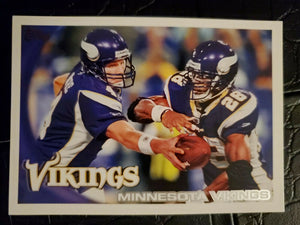Brett Favre 2010 Topps Vikings Team Card Series Mint Card #188