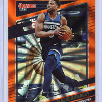 Malik Beasley 2021 2022 Panini Donruss Orange Lazer Series Mint Card #58