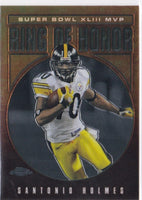 Santonio Holmes 2009 Topps Chrome Ring of Honor Series Mint Card #RHC43-SH
