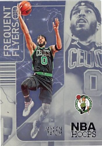 Jayson Tatum 2022 2023 HOOPS Frequent Flyers Series Mint Card #7