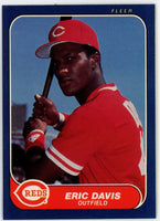 Eric Davis 1986 Fleer Series Mint Card #175
