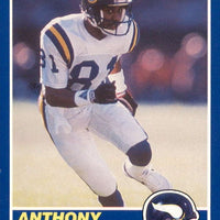 Anthony Carter 1989 Score Series Mint Card #20