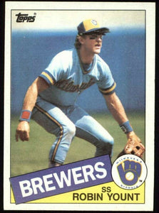 Robin Yount 1985 Topps Series Mint Card #340