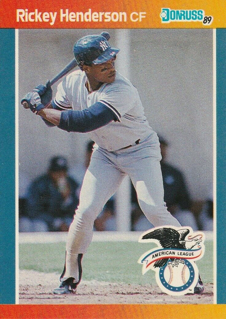 1989 Upper Deck Rickey Henderson 