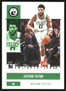 Jayson Tatum 2021 2022 Panini Chronicles Series Mint Card #5