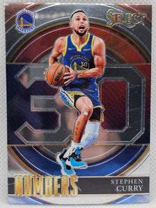 Stephen Curry 2021 2022 Panini Select Numbers Series Mint Card #5