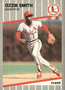 Ozzie Smith 1989 Fleer Series Mint Card #463