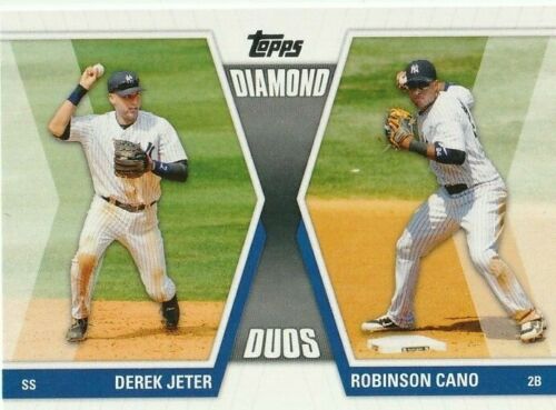 Derek Jeter 2011 Topps Diamond Duos w/ Robinson Cano Series Mint Card #DD-JC