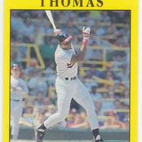 Frank Thomas 1991 Fleer Series Mint Card #138