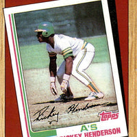 Rickey Henderson 1987 Topps Turn Back the Clock Series Mint Card #311