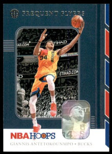 Giannis Antetokounmpo 2019 2020 Panini Hoops Frequent Flyers Series Mint Card #3