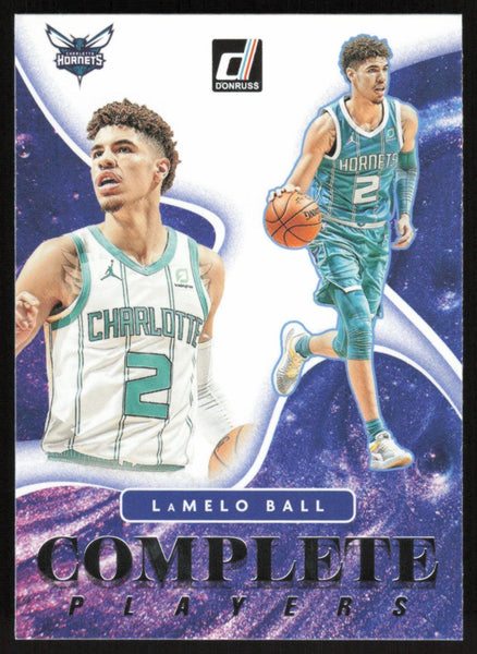 LaMelo Ball 2022 2023 Panini Donruss Green Laser Series Mint Card #67