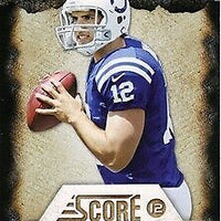 Andrew Luck 2012 Score Hot Rookies Series Mint Card  #1