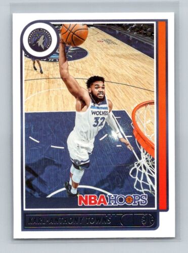 Karl-Anthony Towns 2021 2022 NBA Hoops Series Mint Card #141