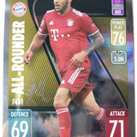 Corentin Tolisso 2021 2022 Topps Match Attax All-Rounder Series Mint Card #164
