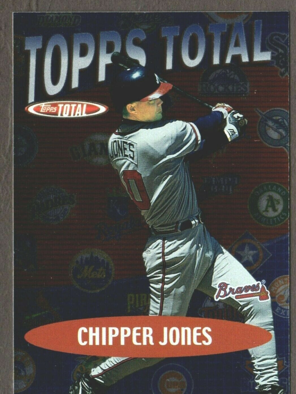 Chipper Jones 2002 Topps Total Series Mint Card #TT28