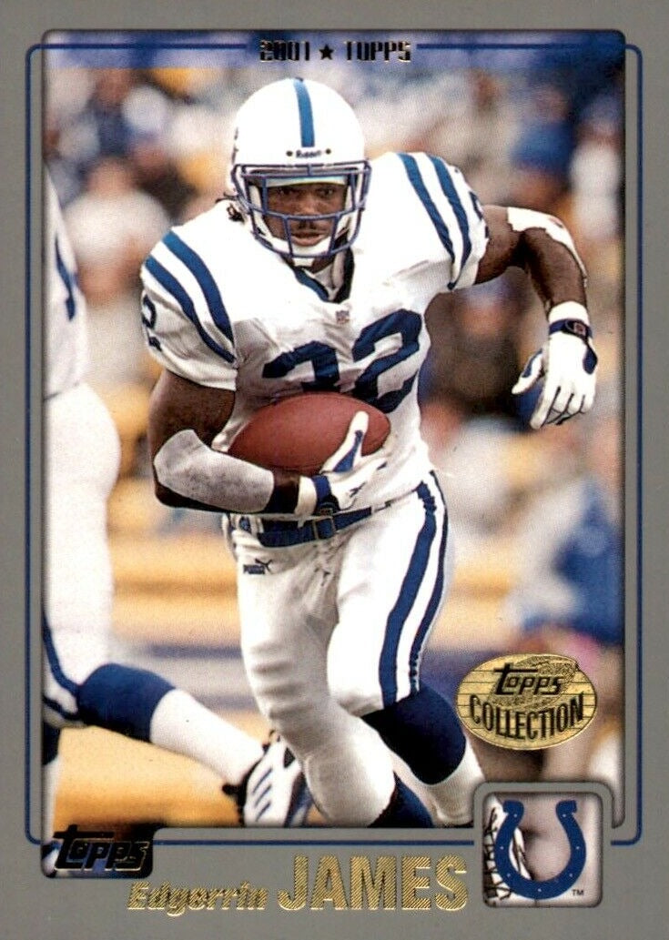 Edgerrin James 2001 Topps Collection Series Mint Card #107
