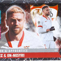 Gomez & En-Nesyri 2021 2022 Topps Match Attax Master & Apprentice Series Mint Card #429