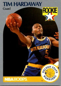 Tim Hardaway 1990 1991 Hoops Series Mint ROOKIE Card  #113